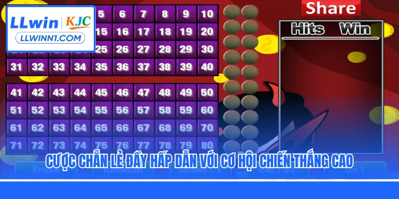 Cược Chẵn Lẻ đầy hấp dẫn với cơ hội chiến thắng cao