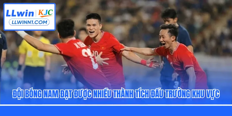 Đội bóng nam đạt được nhiều thành tích đấu trường khu vực