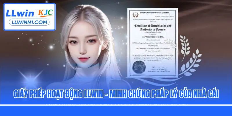 Giấy phép hoạt động LLwin