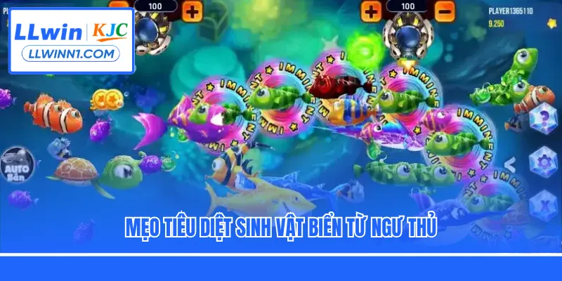 Mẹo tiêu diệt sinh vật biển từ ngư thủ