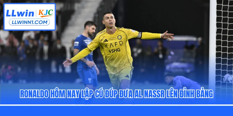 Ronaldo Hôm Nay Lập Cú Đúp Đưa Al Nassr lên Đỉnh Bảng