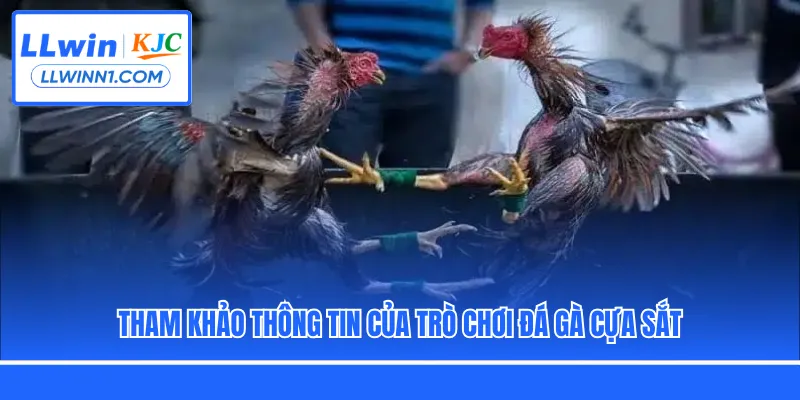 Tham khảo thông tin của trò chơi đá gà cựa sắt